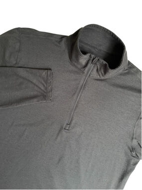 Vuori Ease Performance 1/2 Zip Pullover Mens XL Gray Stretch Sweater